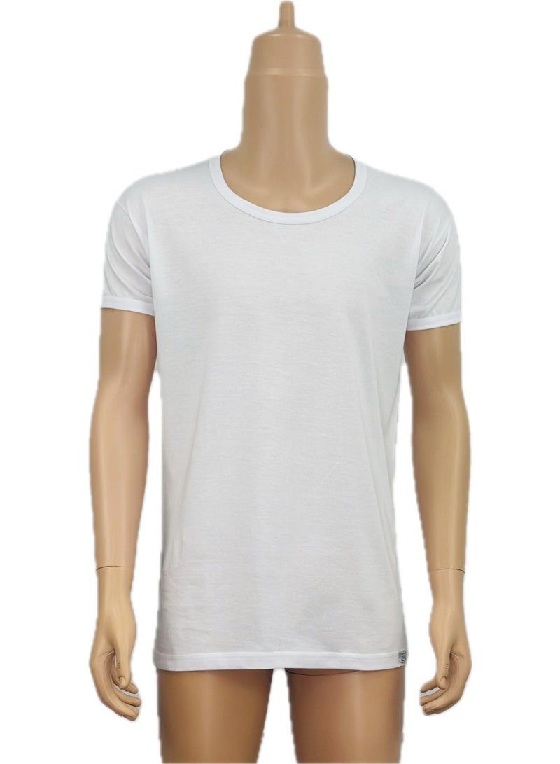 3- Pieces Rayan Round Neck Undershirt White