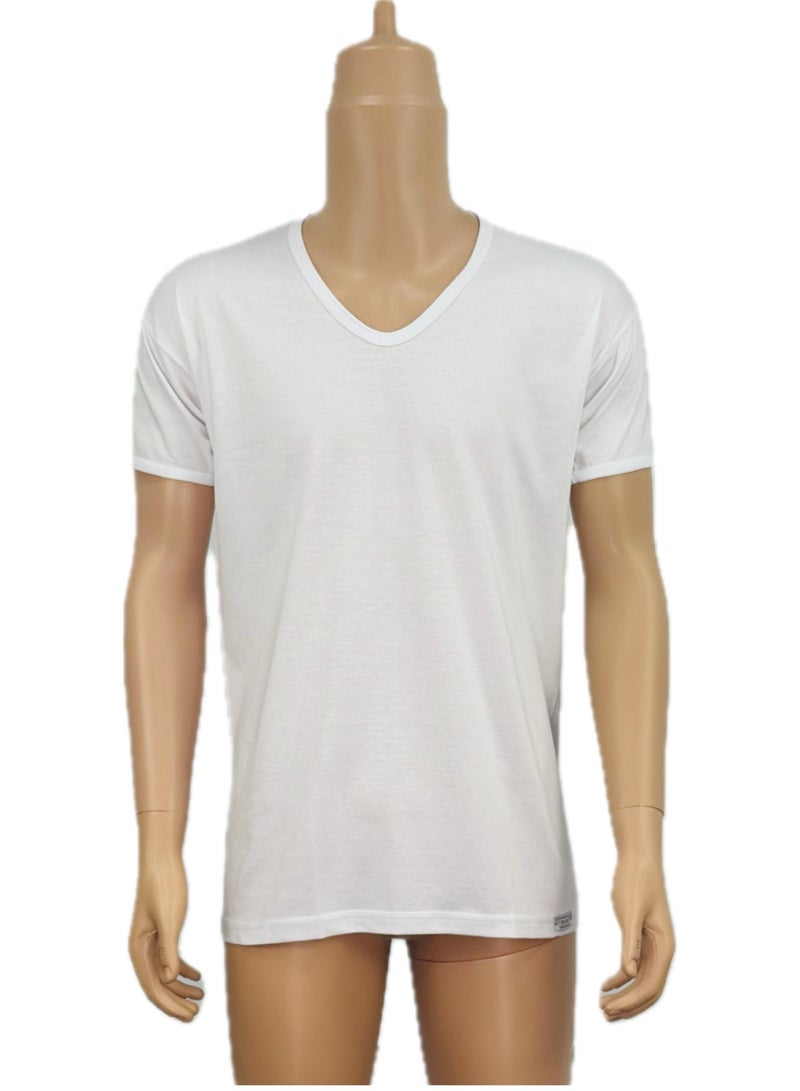 3 - Pieces RAYAN V Neck Undershirt white