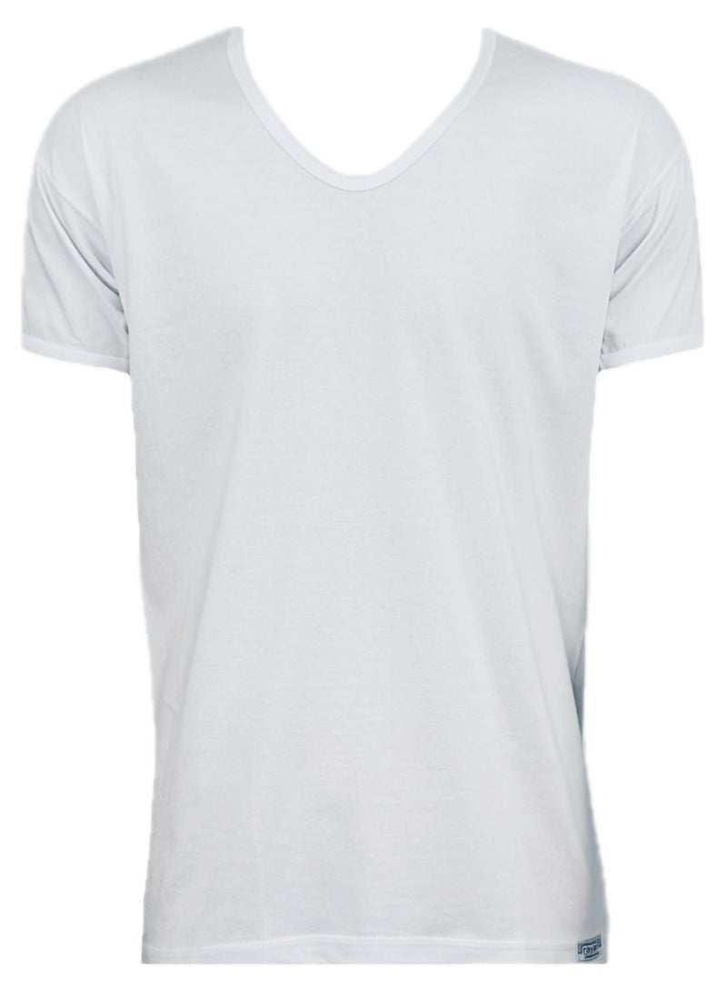 3 - Pieces RAYAN V Neck Undershirt white