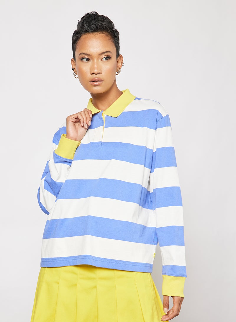 Tierra Whack Long Sleeve Striped Polo Multicolour