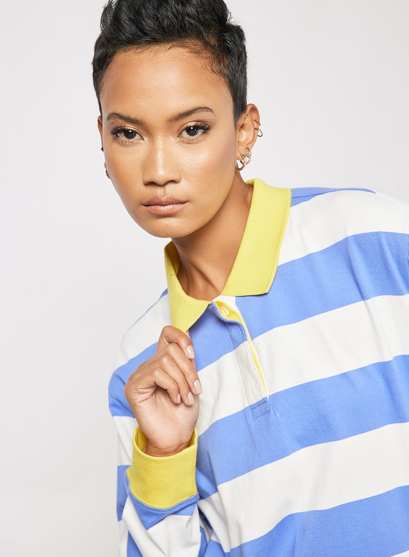 Tierra Whack Long Sleeve Striped Polo Multicolour