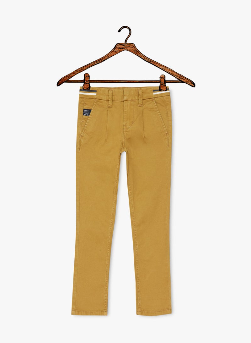 Boys Basic Chinos Brown