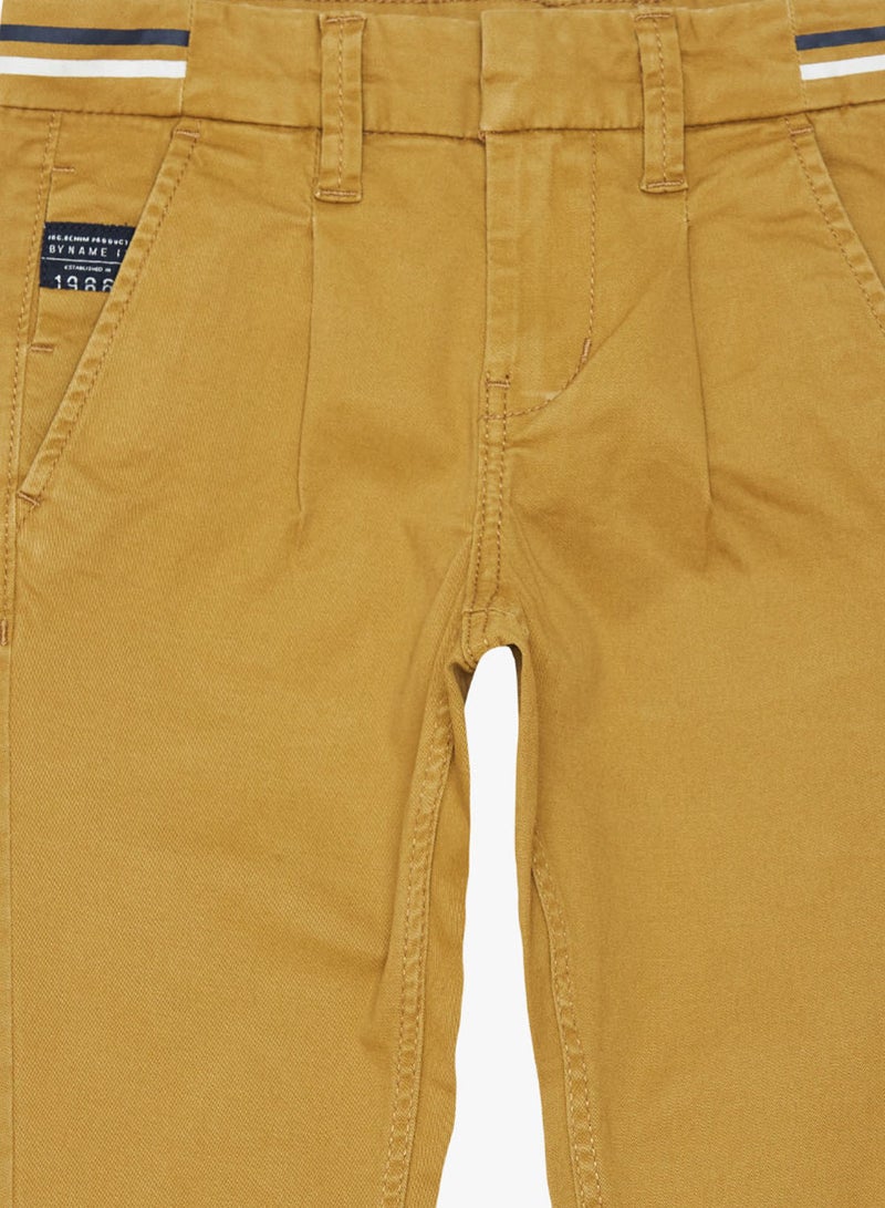 Boys Basic Chinos Brown