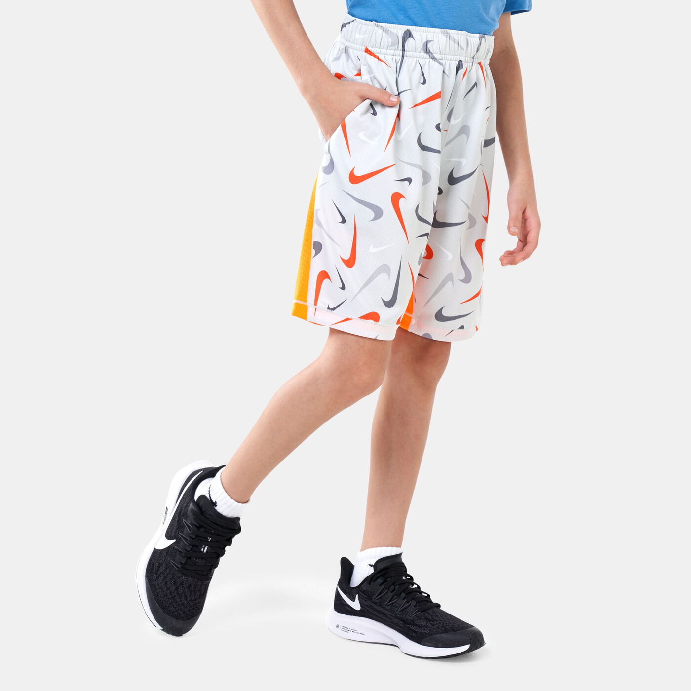 Kids' Dri-FIT Allover Print Shorts