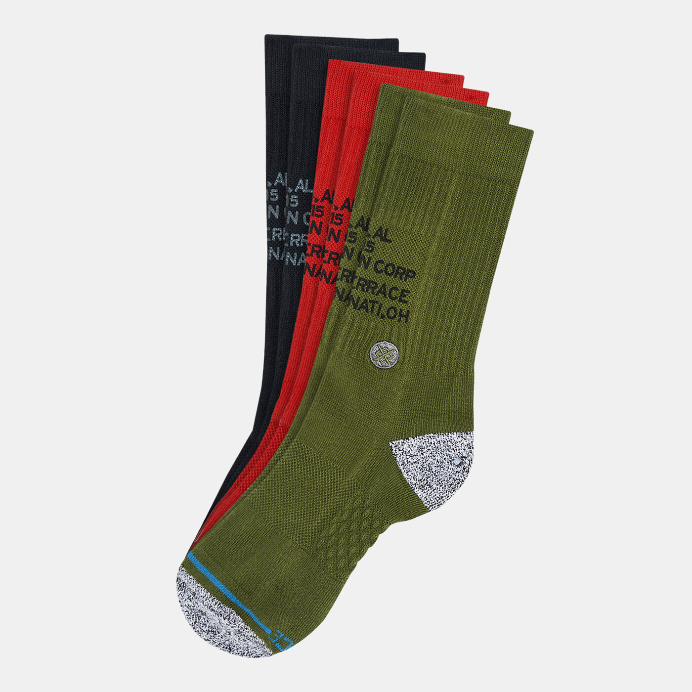 Corp 3-Of-A-Kind Socks