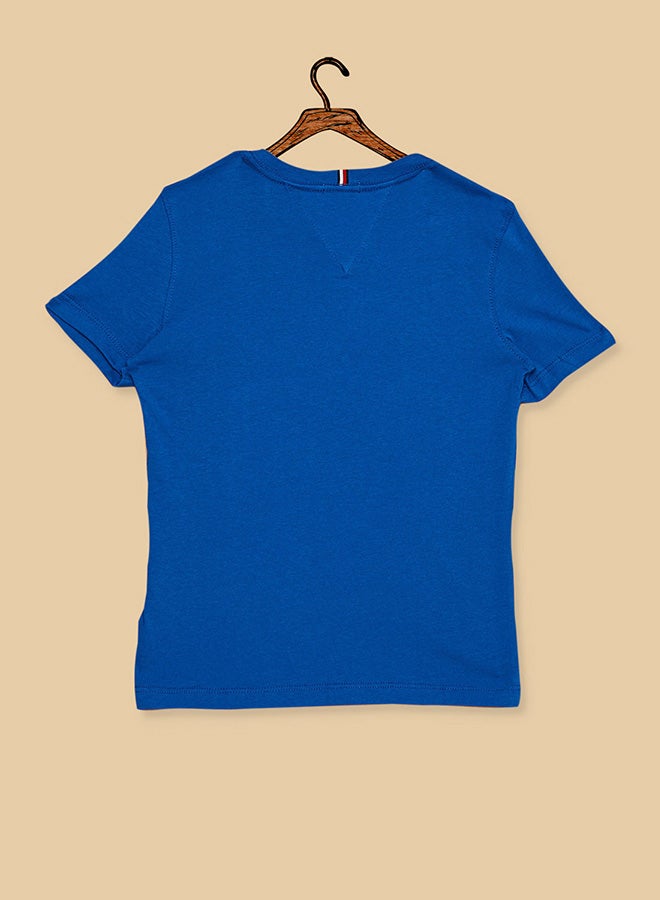 Short Sleeve Signature Ss T-Shirt Champion Blue