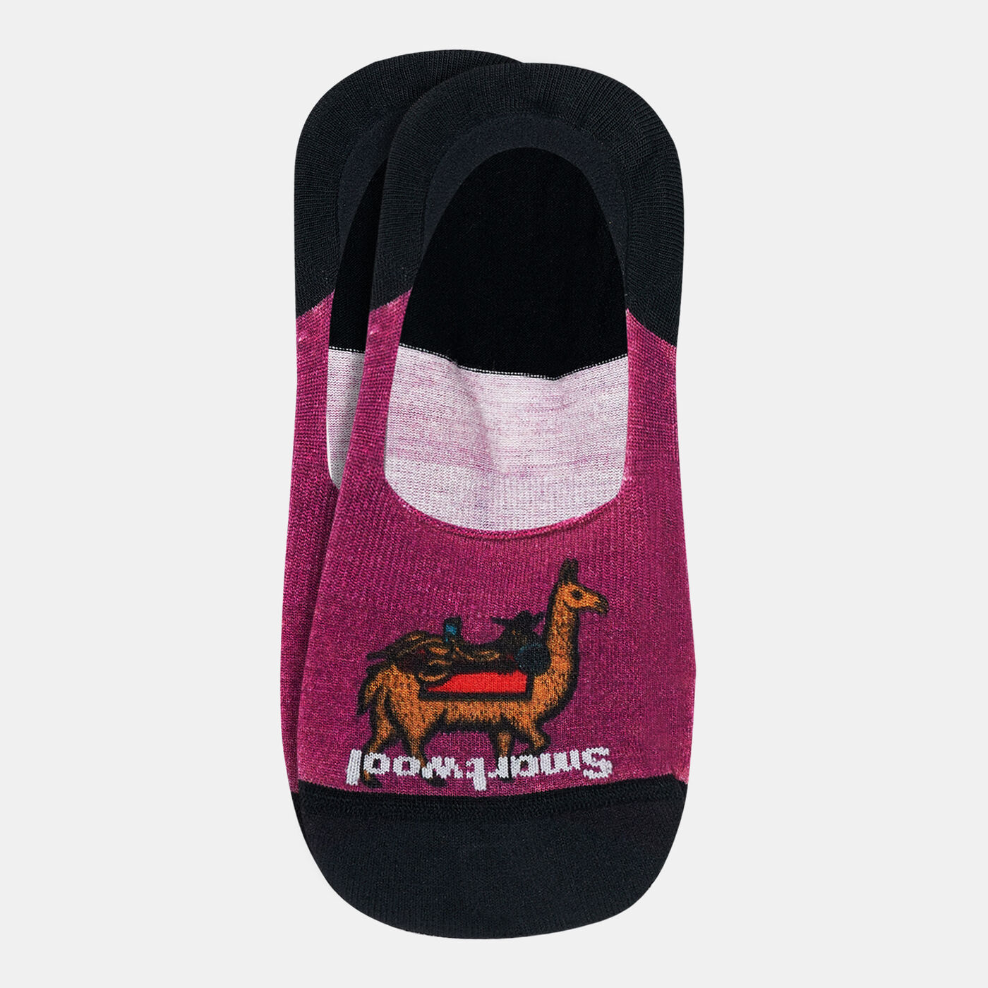Women's Curated Llama Adventures No-Show Socks