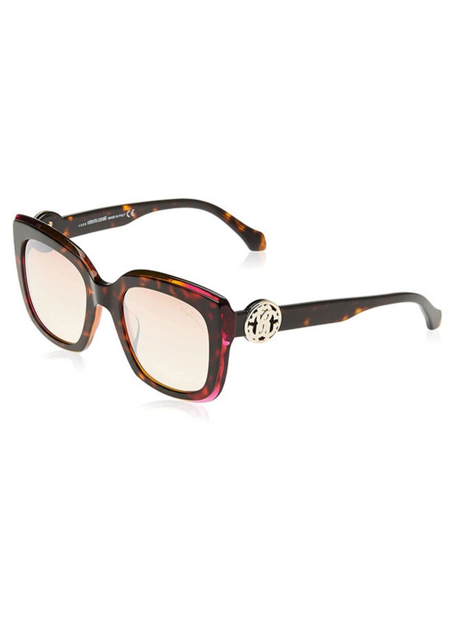 Full Rim Square Sunglasses RC1069 56U - Lens Size: 51mm - Pink/Havana