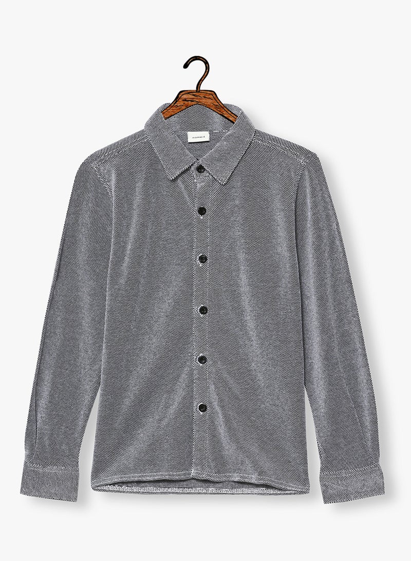 Kids Soft Touch Shirt Grey