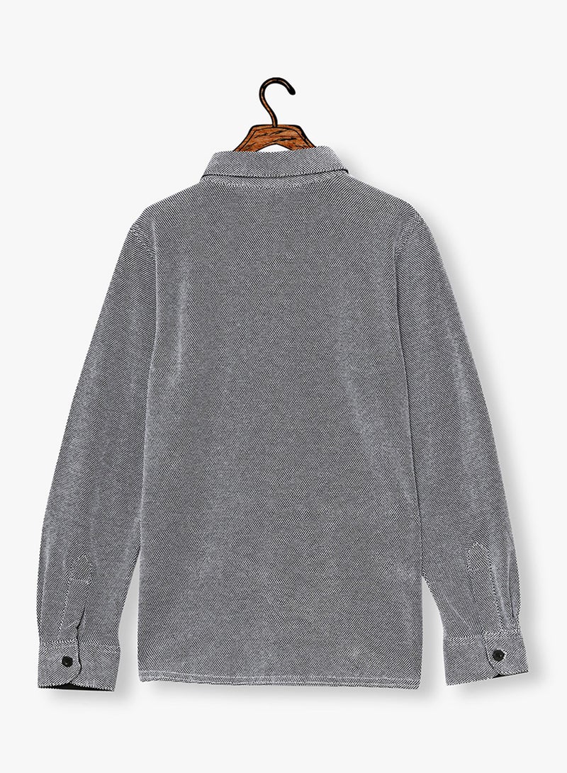 Kids Soft Touch Shirt Grey