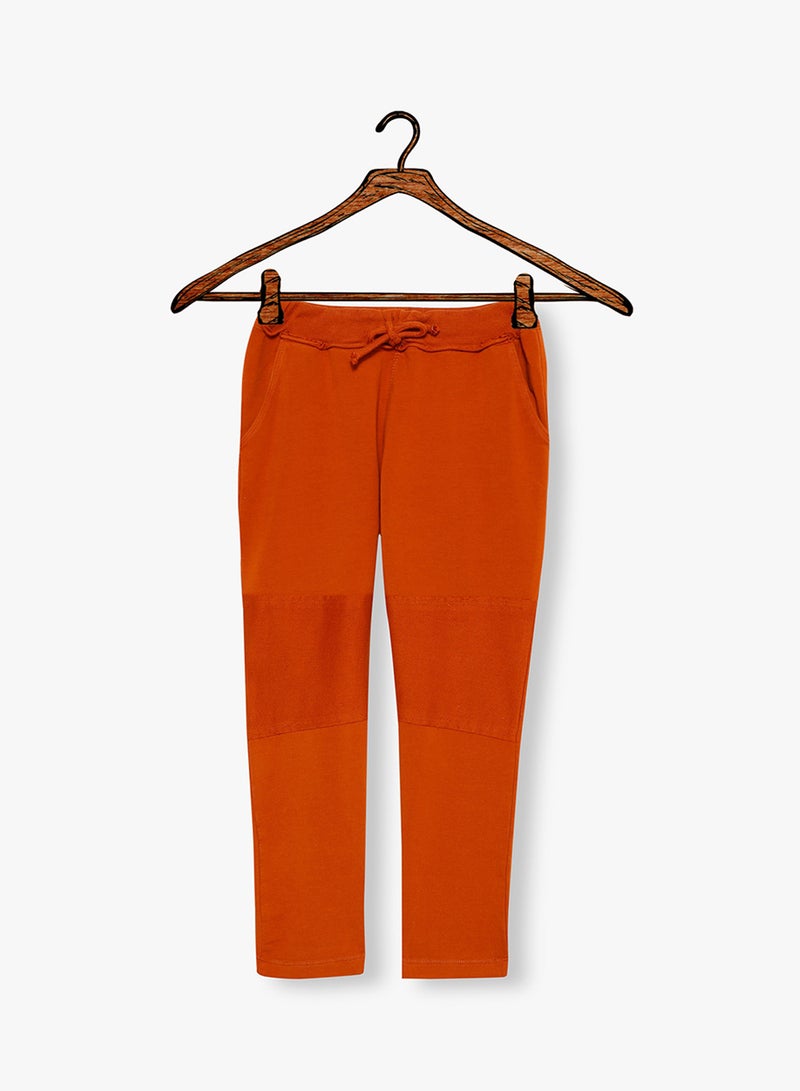 Solid Sweatpants Orange