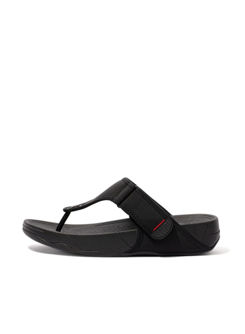 Mens Trakk Ii Toe-Post Sandals - All Black EJ3-090 42