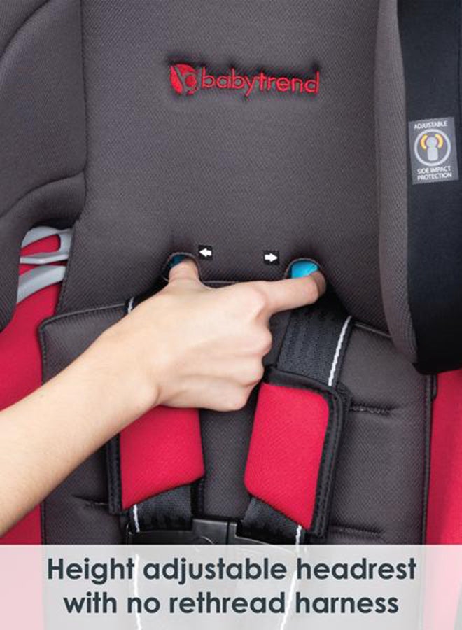 4-In-1 Cover Me Convertible Car Seat - Black/Red