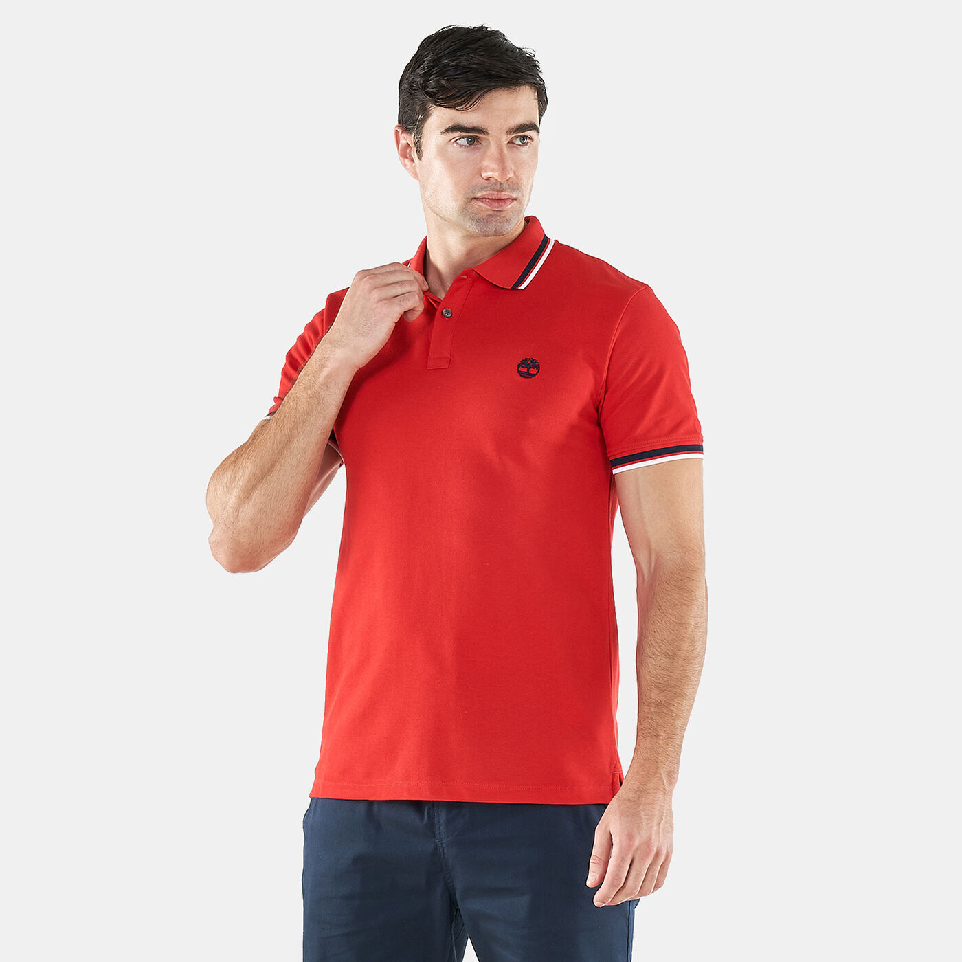 Men's Millers River Tipped Polo Shirt