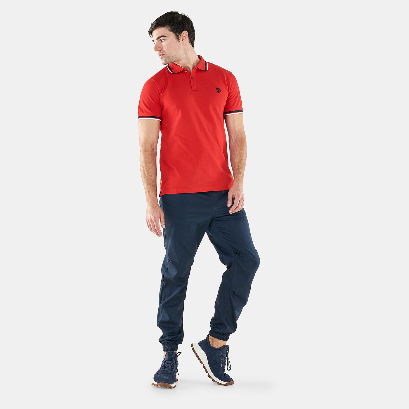 Men's Millers River Tipped Polo Shirt