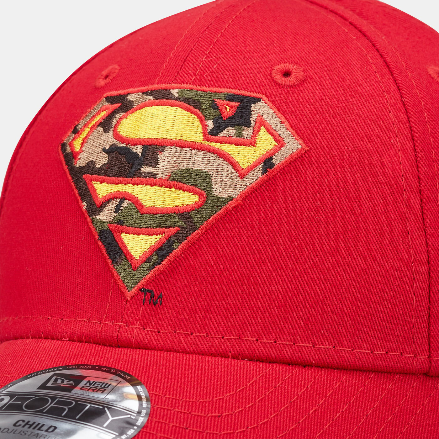 Kids' Superman Character Infill Scarlet 9FORTY Adjustable Cap