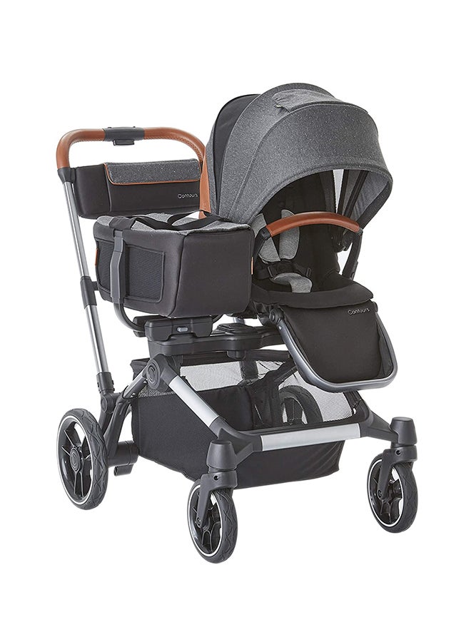 Element Side by Side 1 to 2 Stroller, Storm Grey