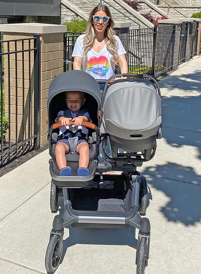 Element Side by Side 1 to 2 Stroller, Storm Grey