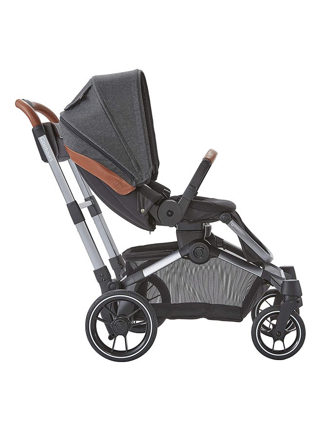 Element Side by Side 1 to 2 Stroller, Storm Grey