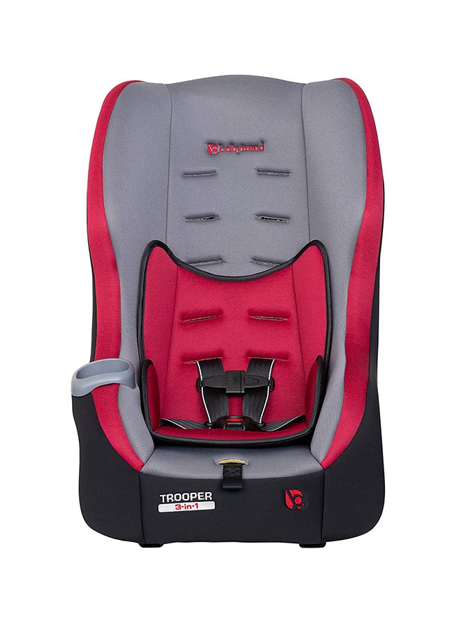 3-In-1 Trooper Convertible Car Seat - Scooter - Red