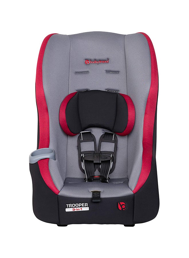 3-In-1 Trooper Convertible Car Seat - Scooter - Red