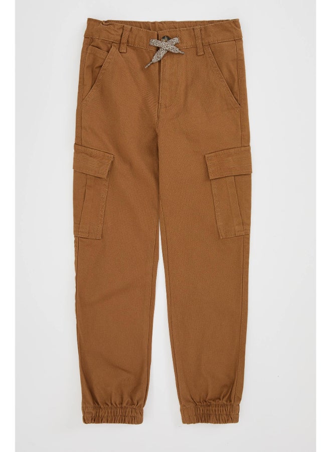 Basic Cargo Pants Camel