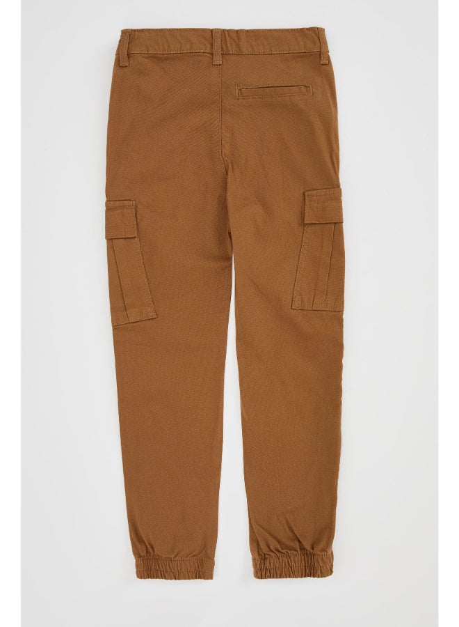 Basic Cargo Pants Camel