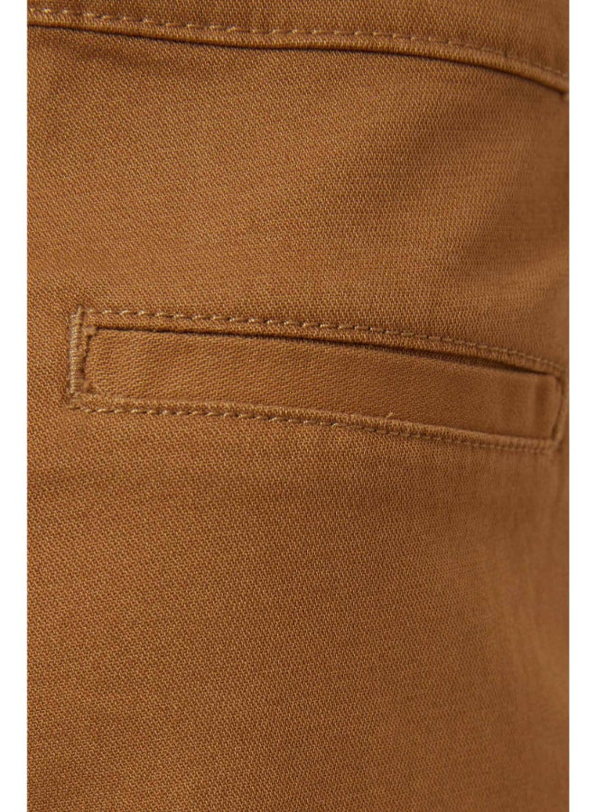 Basic Cargo Pants Camel