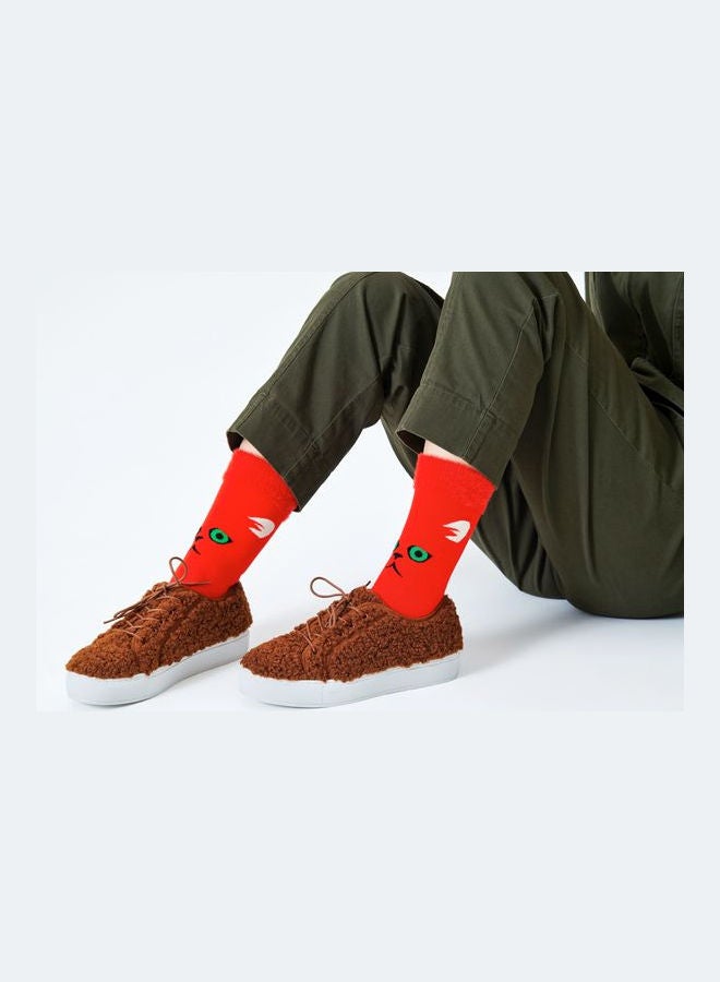 Happy Socks Hairy Animal Socks Multicolour