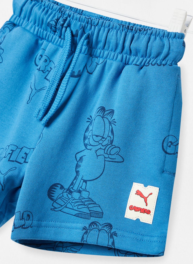 Boys Garfield All-Over Print Shorts