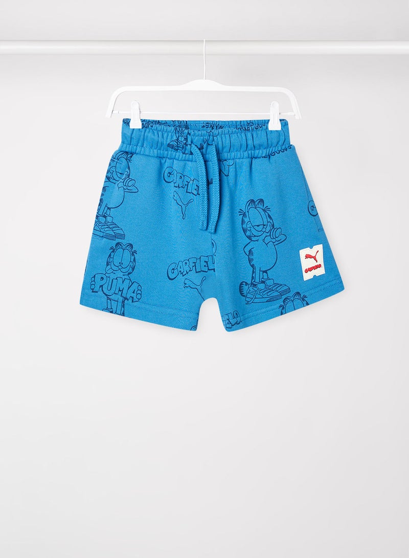 Boys Garfield All-Over Print Shorts