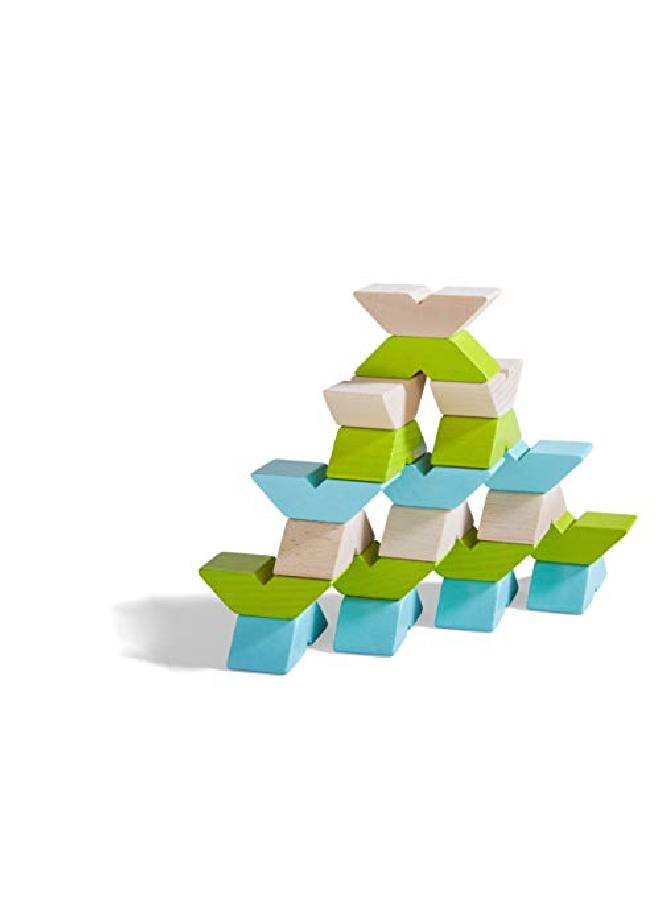 Wooden 21Pc Varius Building Blocks (Made In Germany)