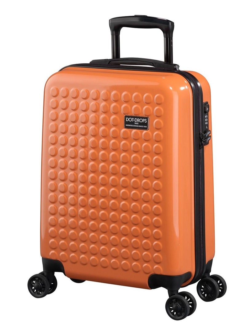 Chapter 2 PC Hardside Suitcase Trolley Carry-on Luggage 55 cm Cabin Orange