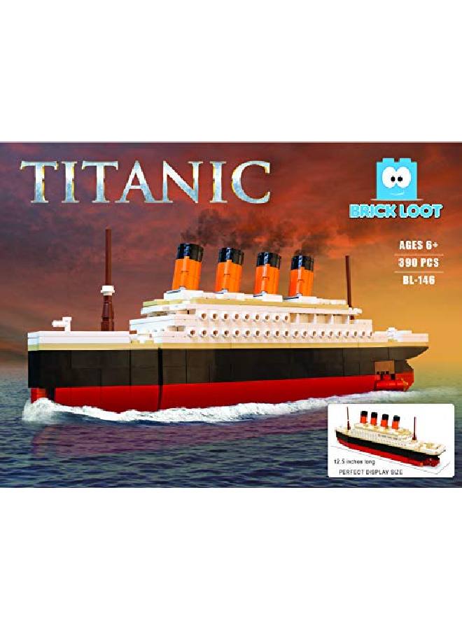 Titanic Building Bricks Set (Large 390 Pieces) 100% Compatible