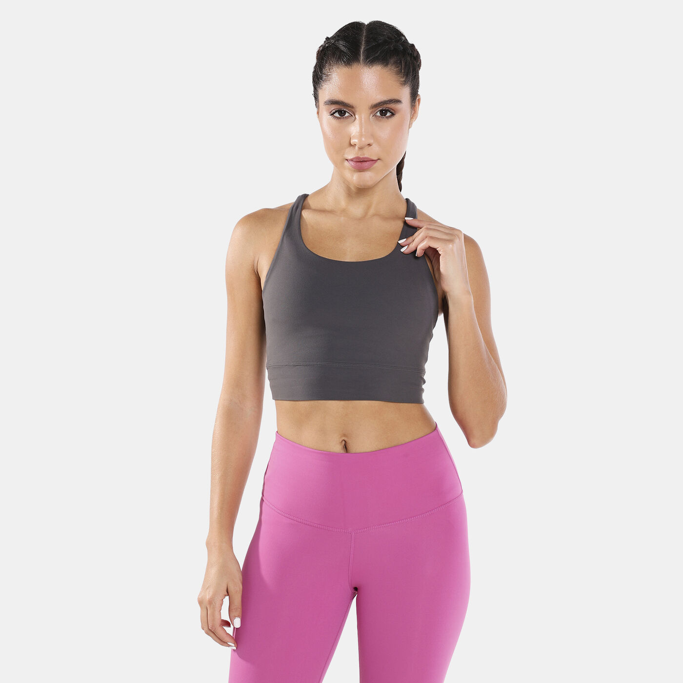 Women's Yoga Luxe Infinalon Crop Top