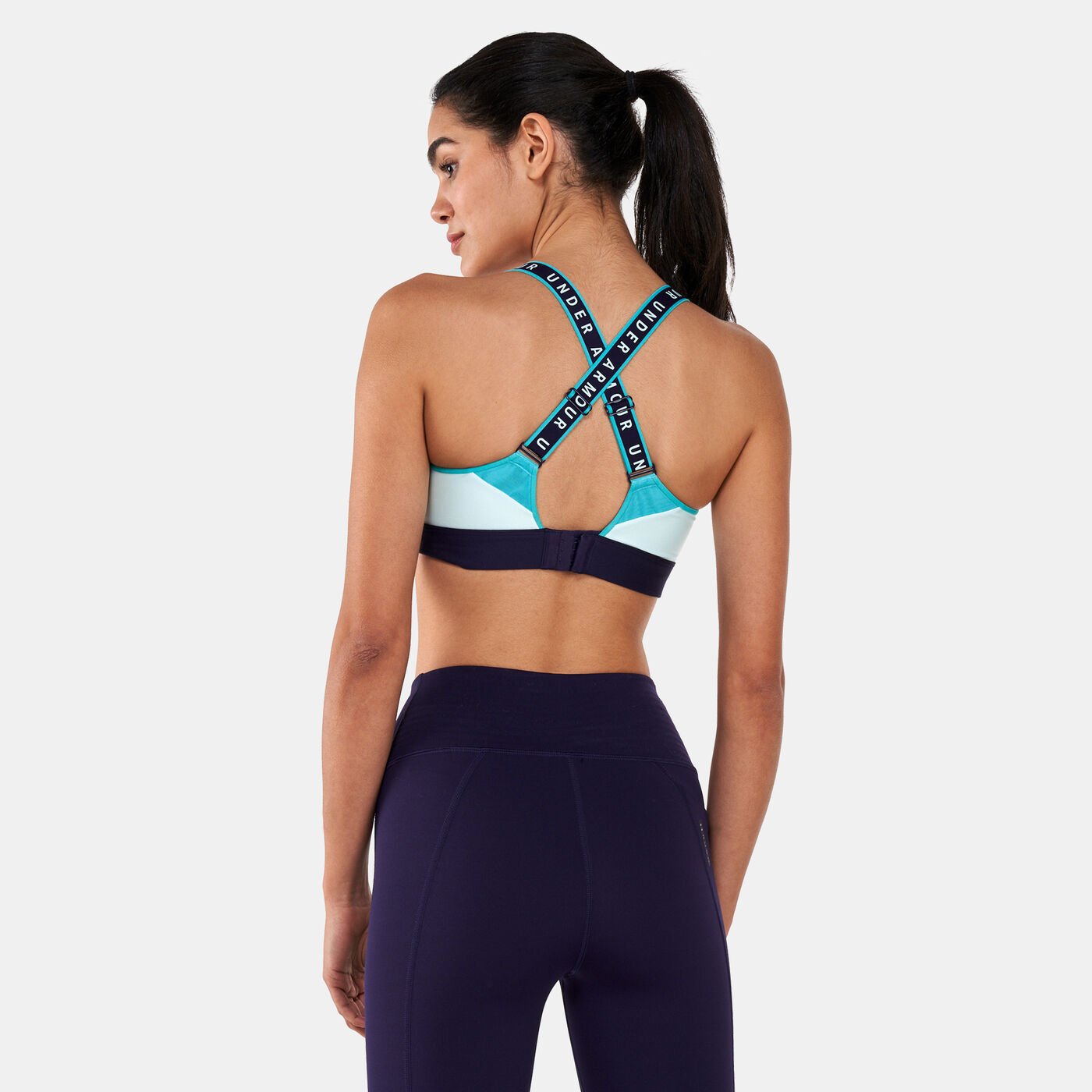 Women's UA Infinity High Blocked Sports Bra