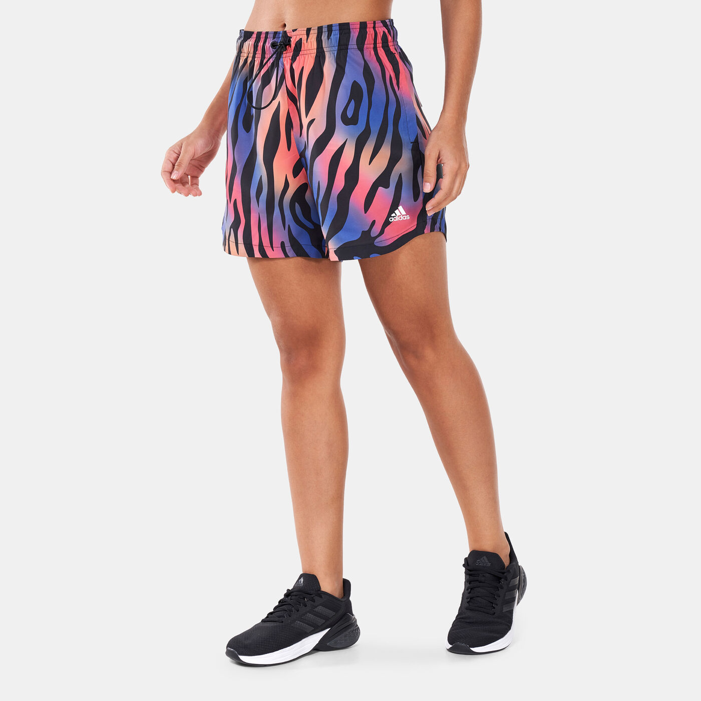 Women's AEROREADY Tiger-Print Shorts