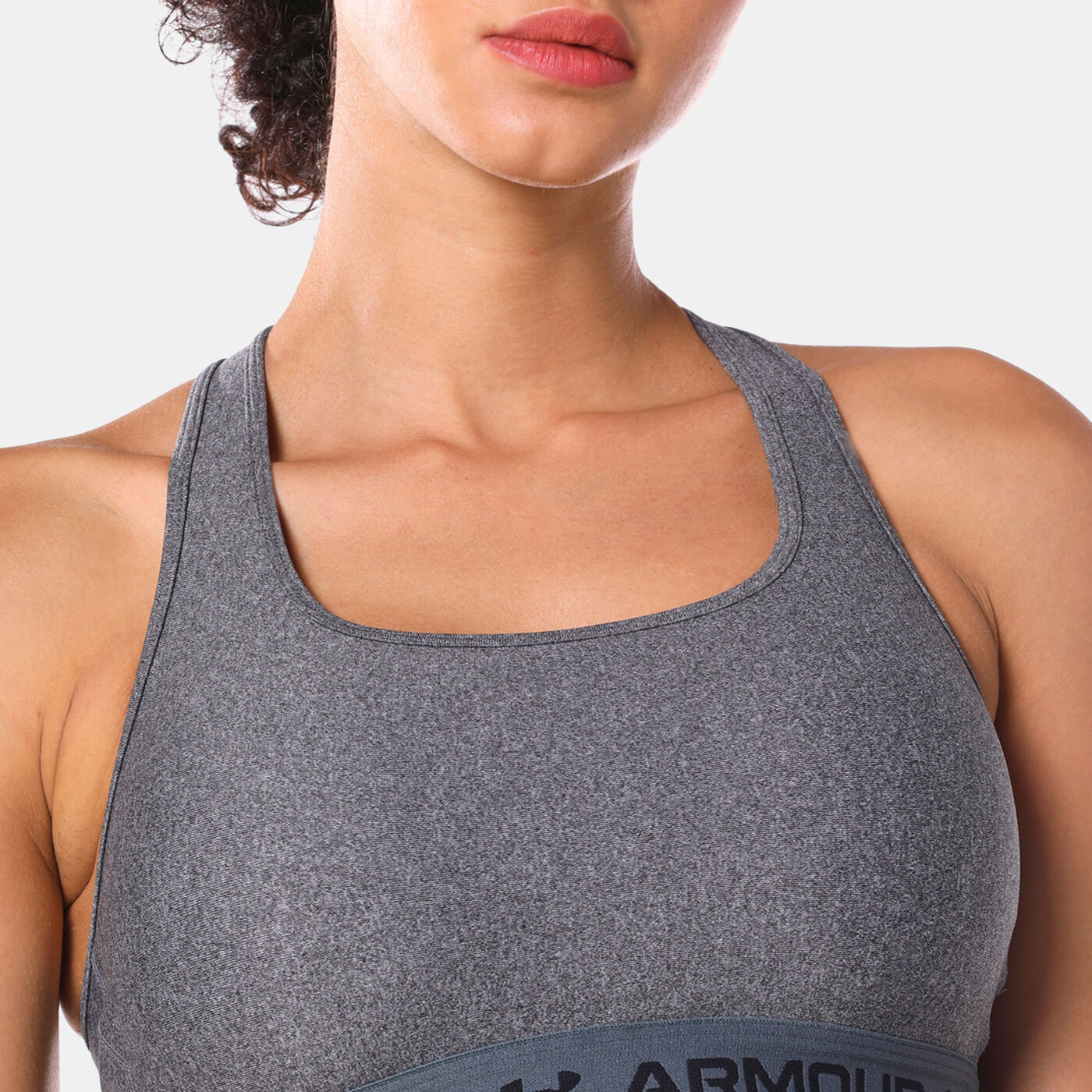 Women's Crossback Mid Heather Sports Bra