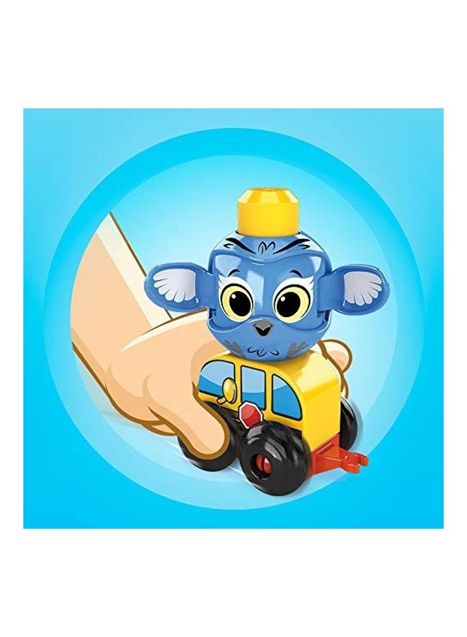 GRJ19 40-Piece Schoolhouse Preschool Building Set With Slide 40 3+ Years