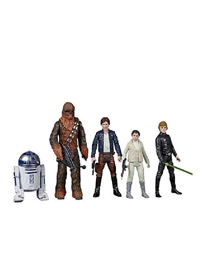 Celebrate The Saga Toys Rebel Alliance Figure Set 3.75Inchscale Collectible Action Figure 5Pack Toys For Kids Ages 4 & Up Multicolor F1417