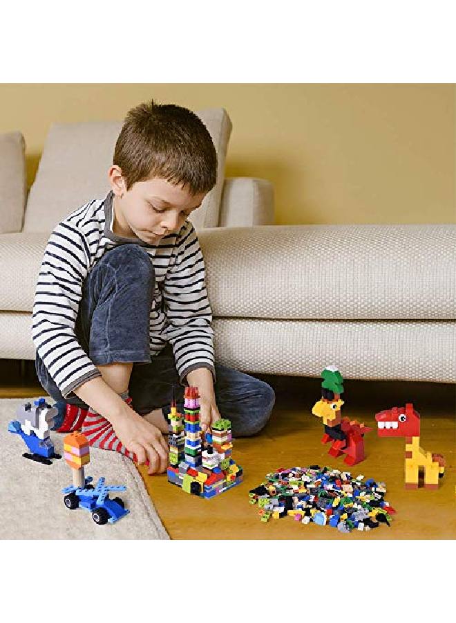 1100 Pcs Building Bricks In 17 Popular Colors And 147 Mixed Shapes Classic Creative Building Blocks Compatible With All Major Brands Bulk Basic Bricks Toys Birthday Gift For Kids