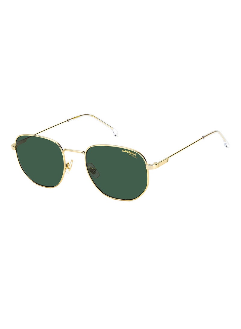 UV Protection Square Eyewear Sunglasses Carrera 2030T/S Gold Green 50