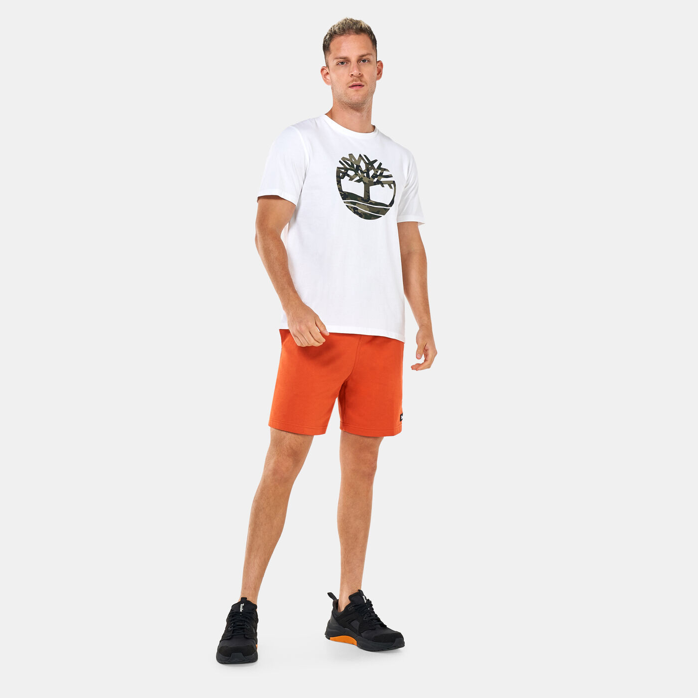 Men's Woven Badge Sweat Shorts