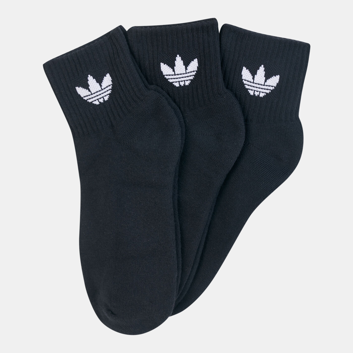 Mid-Cut Crew Socks (3 Pack)