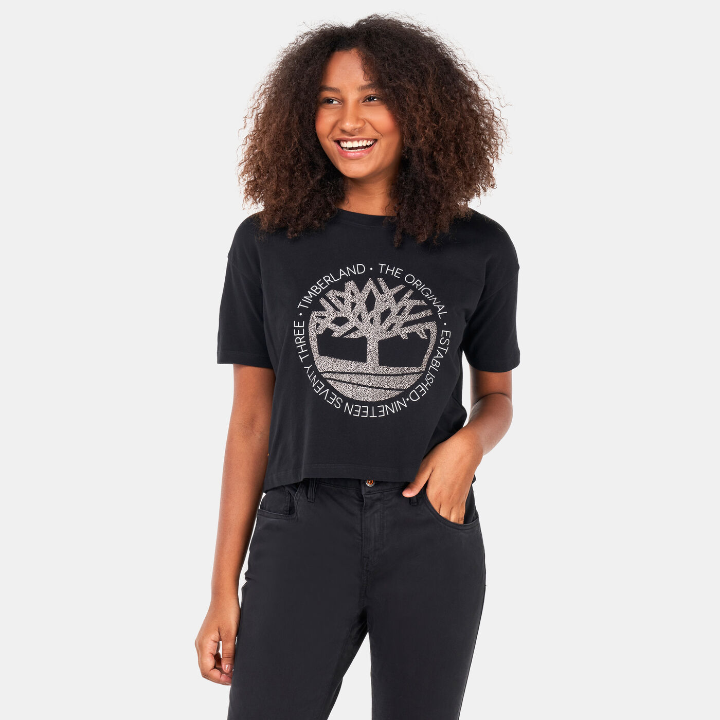 Women's Cropped Logo T-Shirt