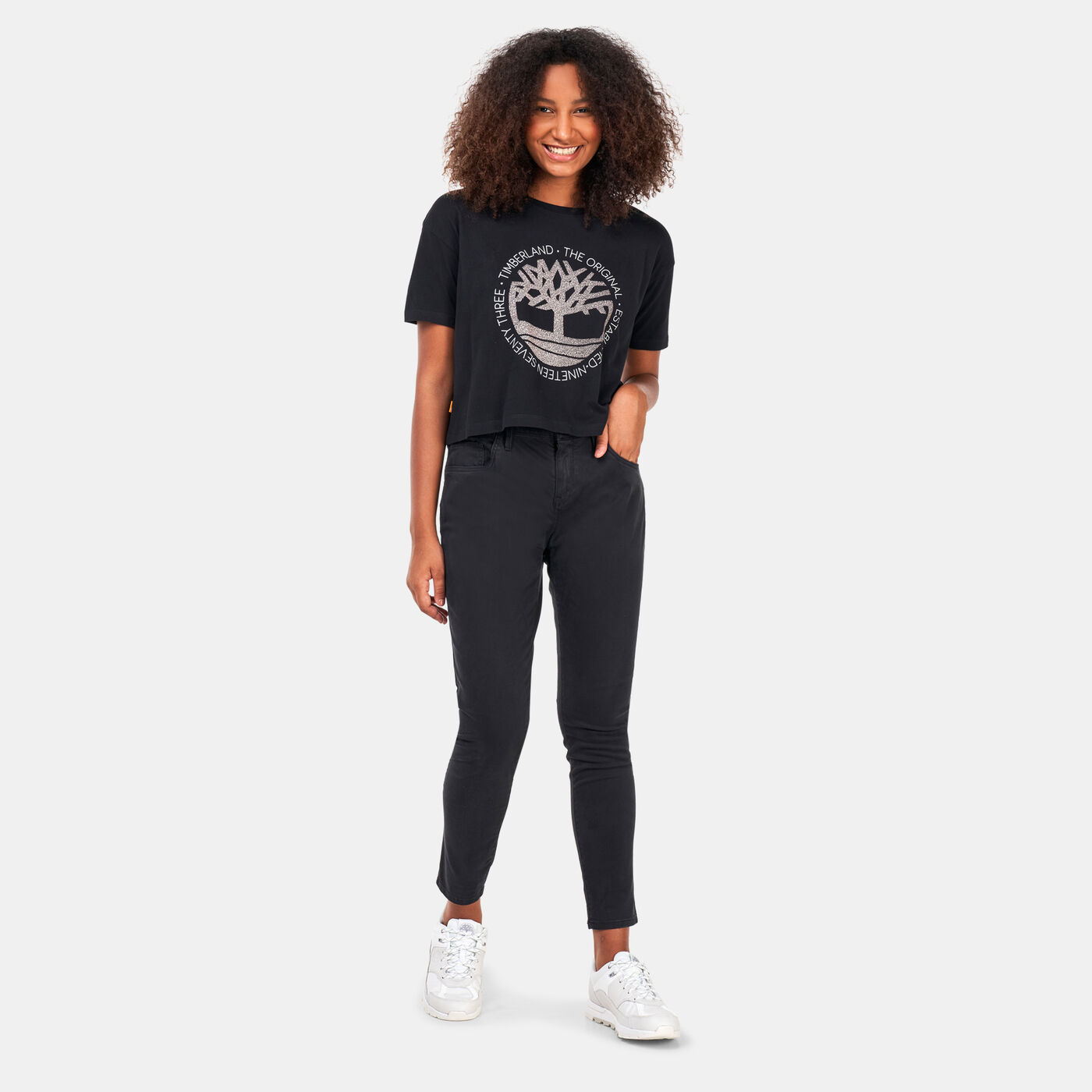 Women's Cropped Logo T-Shirt