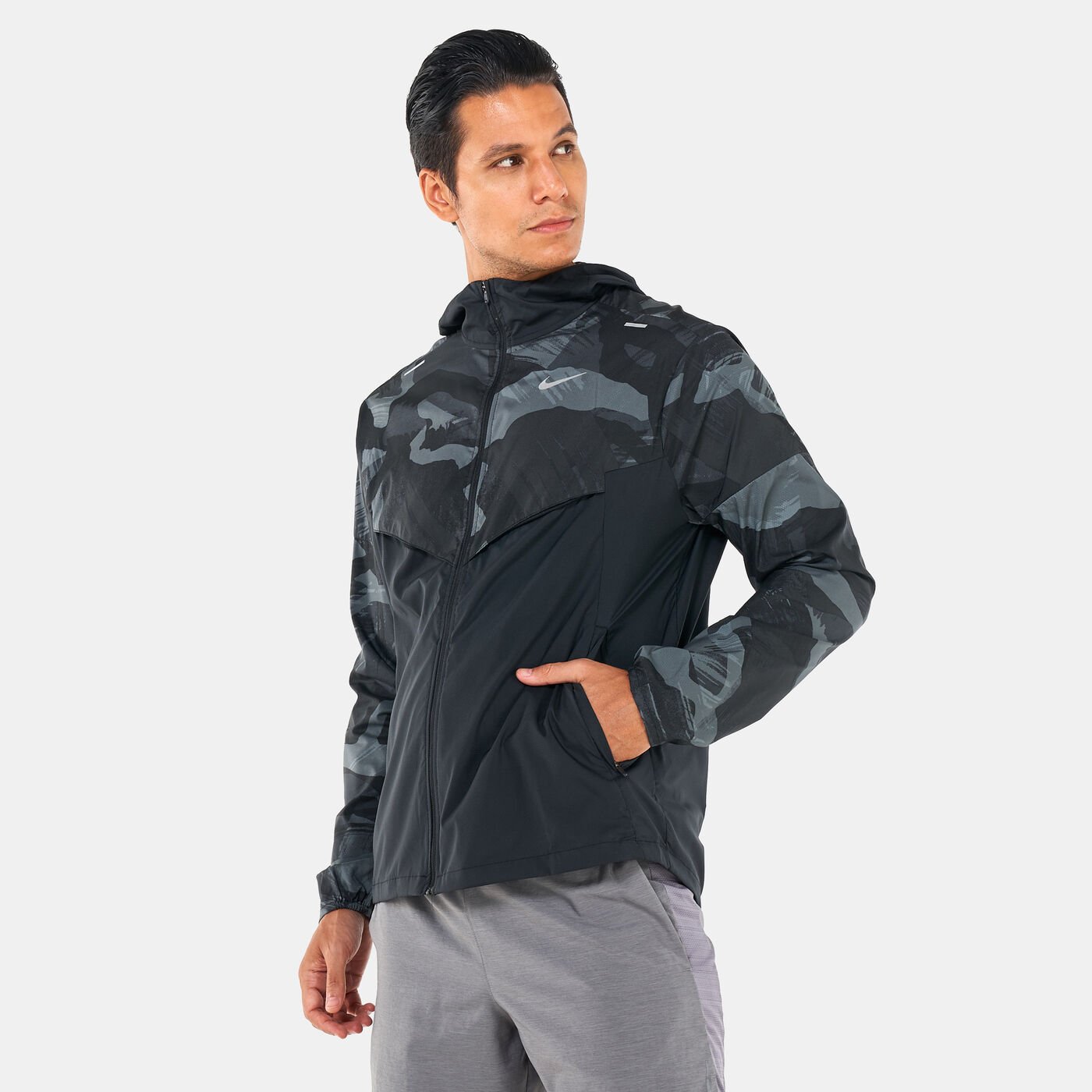 Men's Repel Windrunner Camo Jacket