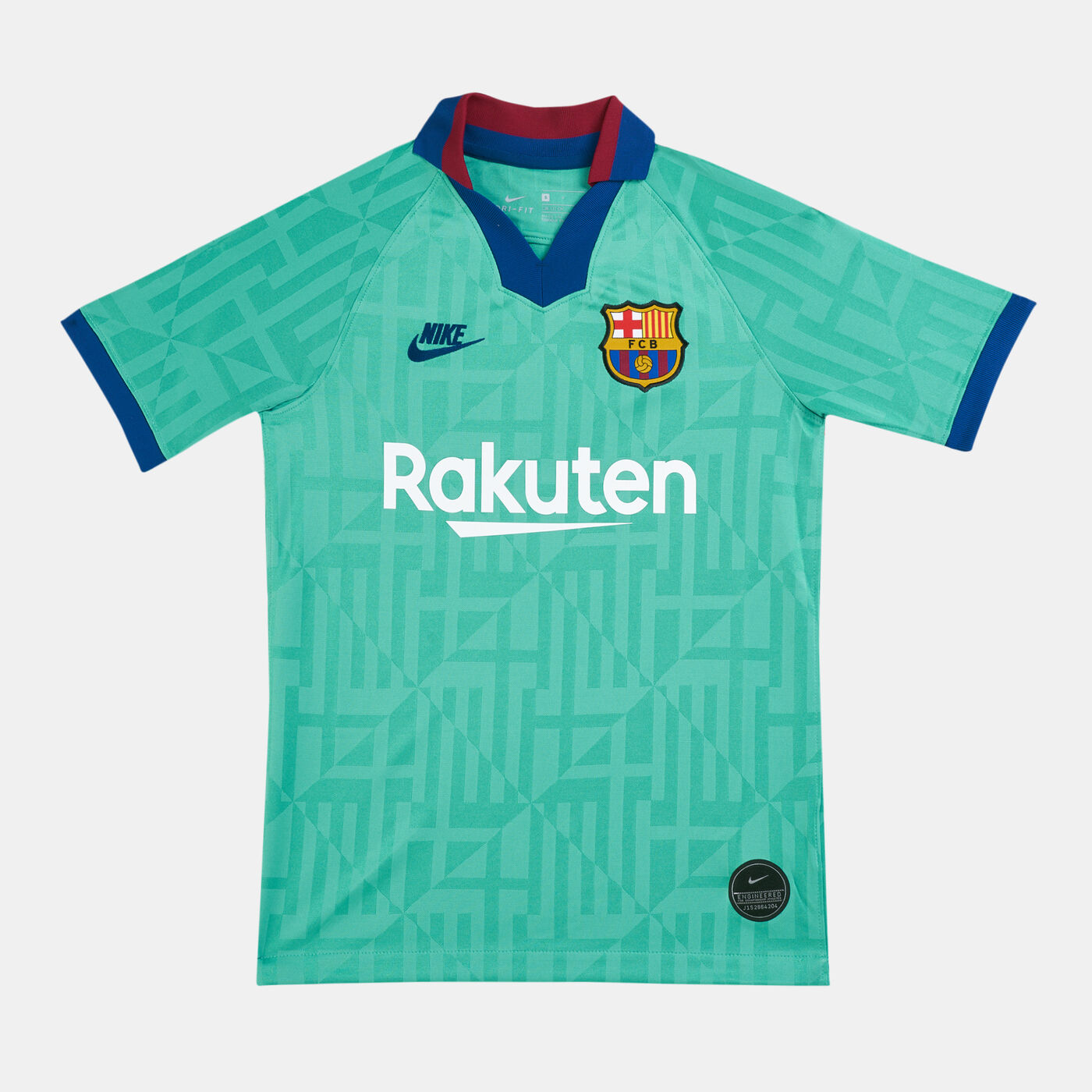 Kids' FC Barcelona Breathe Stadium Jersey T-Shirt (Older Kids)