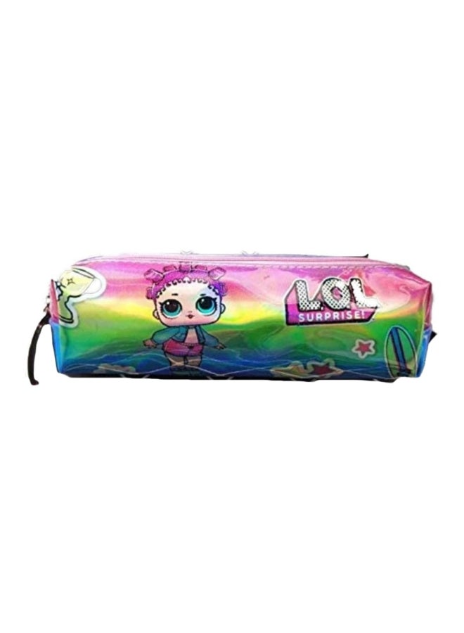 School pencil case kids girls gift holidays home organize decor multicolour