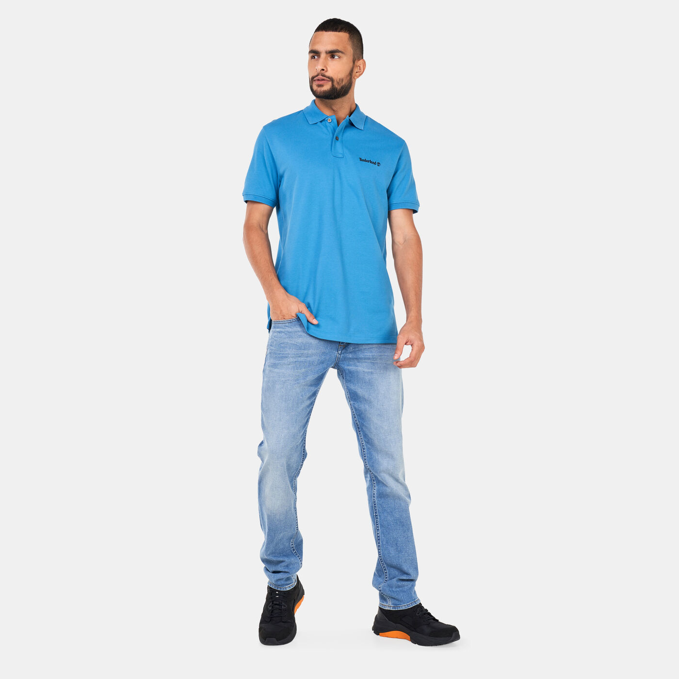 Men's Small Logo Polo Shirt